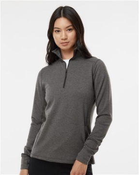 J. America - Women’s Omega Stretch Quarter-Zip Pullover - 8433