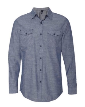 Burnside - Chambray Long Sleeve Shirt - 8255