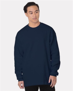 Bayside - USA-Made Heavyweight Waffle Knit Thermal - 8205