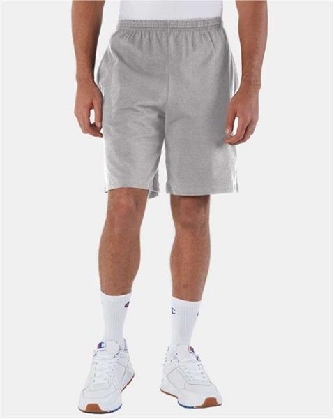 Champion - Cotton Jersey 9" Shorts with Pockets - 8180