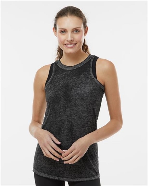 J. America - Women’s Zen Jersey Tank Top - 8117