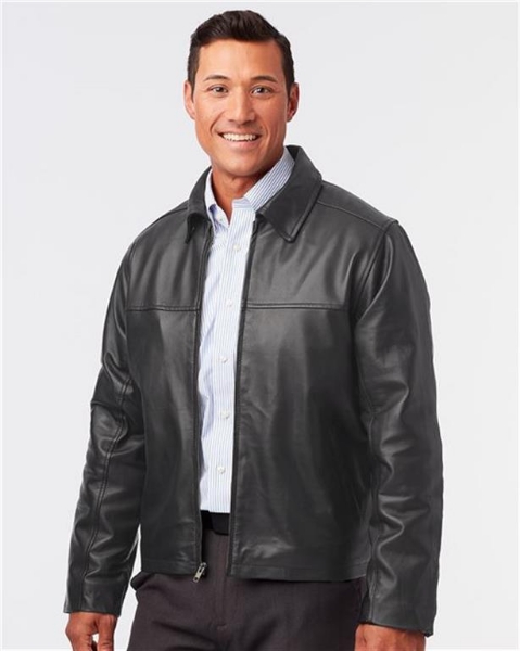 Burk's Bay - Napa Leather Driving Jacket - 8000T