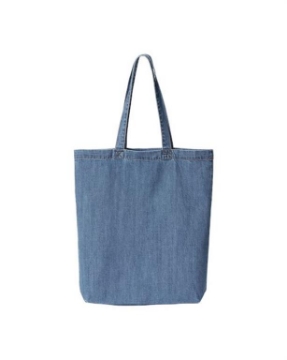 Liberty Bags - Cotton Denim Gusseted Tote Bag - 7761A