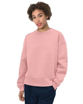 Bayside - Women's USA-Made Fleece Crewneck Sweatshirt - 7702