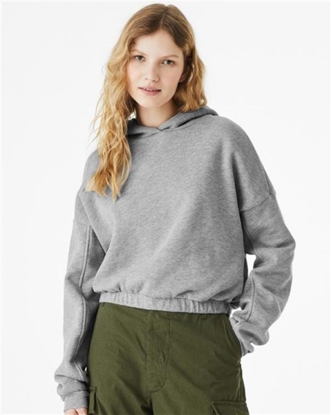 BELLA + CANVAS - FWD Fashion Women's Sponge Fleece Cinched Bottom Hoodie - 7506