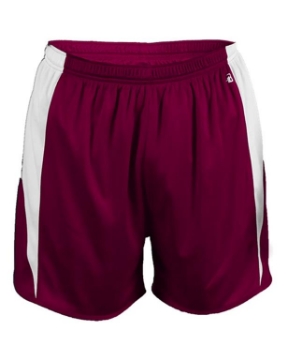 Maroon/ White