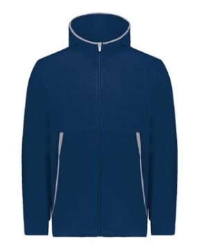 Augusta Sportswear - Eco Revive™ Youth Polar Fleece Hooded Full-Zip Jacket - 6859