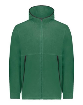 Augusta Sportswear - Eco Revive™ Polar Fleece Hooded Full-Zip Jacket - 6858