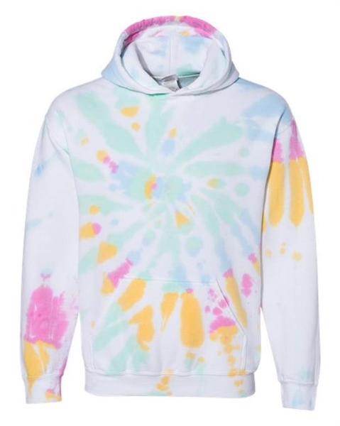 Dyenomite - Youth Blended Tie-Dyed Hooded Sweatshirt - 680BVR