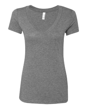 Next Level - Women’s Triblend Deep V-Neck T-Shirt - 6740