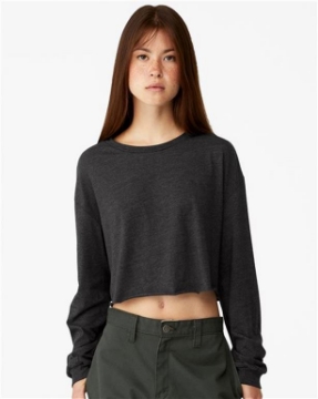 BELLA + CANVAS - FWD Fashion Women's Crop Long Sleeve Tee - 6501