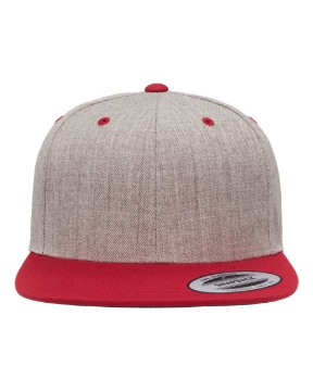 Heather Grey/ Red