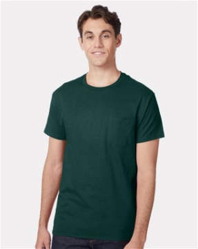 Hanes - Authentic Pocket T-Shirt - 5590