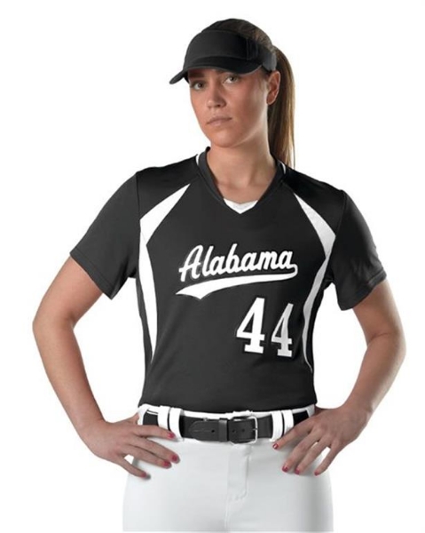 Alleson Athletic - Girls' Short Sleeve Fastpitch Jersey - 552JG