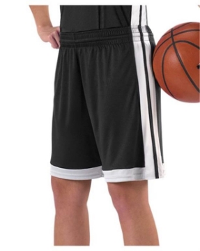 Alleson Athletic - Women's Single Ply Basketball Shorts - 538PW