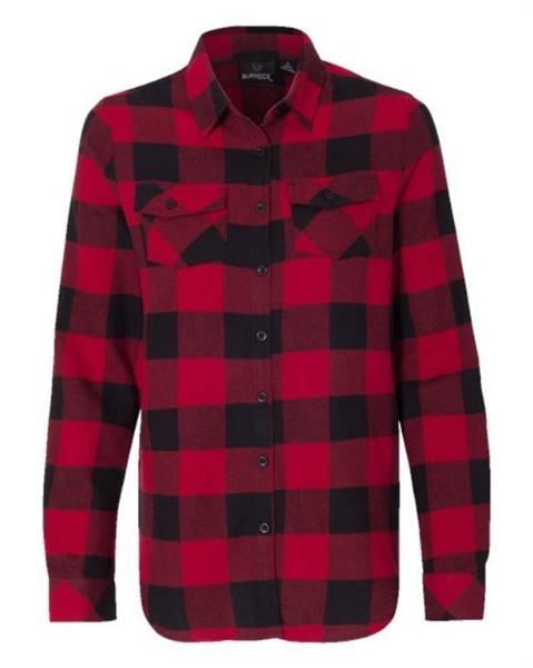 Burnside - Women's Yarn-Dyed Long Sleeve Flannel Shirt - 5210