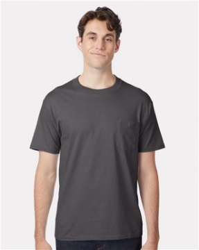 Hanes - Beefy-T® Pocket T-Shirt - 5190