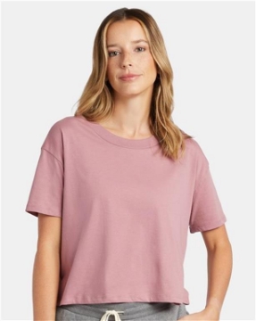 Alternative - Women's Cotton Jersey Go-To Headliner Crop Tee - 5114C