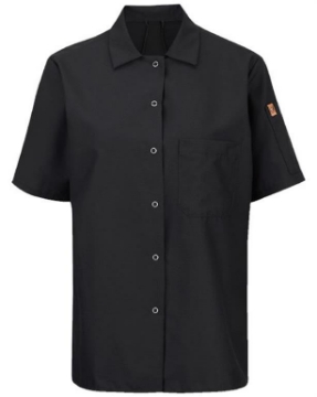 Chef Designs - Women's Mimix™ Short Sleeve Cook Shirt with OilBlok - 501X