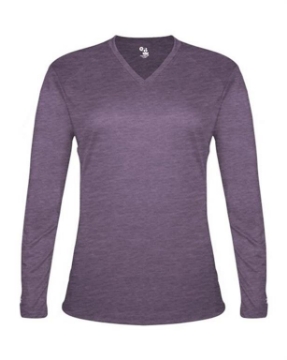 Badger - Women's Tri-Blend Long Sleeve T-Shirt - 4964