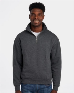 JERZEES - Super Sweats NuBlend® Quarter-Zip Cadet Collar Sweatshirt - 4528MR