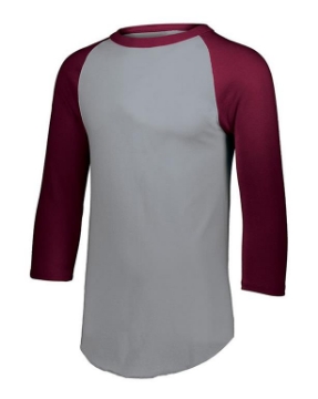 Athletic Heather/ Maroon