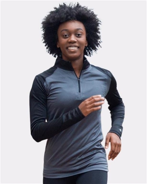 Badger - Ultimate SoftLock™ Women's Sport Quarter-Zip Pullover - 4008