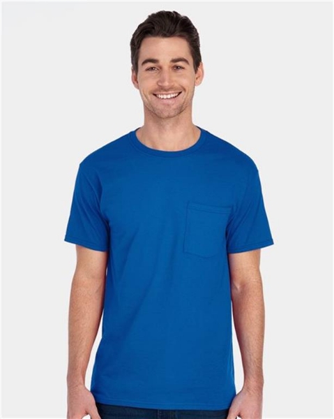 Fruit of the Loom - HD Cotton Pocket T-Shirt - 3930PR