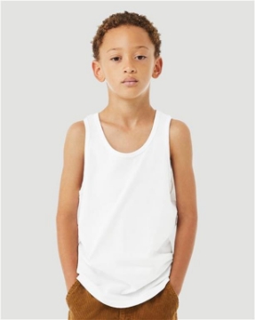 BELLA + CANVAS - Youth Heather CVC Tank - 3480YCVC