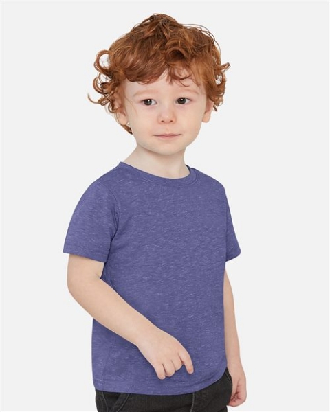 Rabbit Skins - Toddler Harborside Mélange T-Shirt - 3391