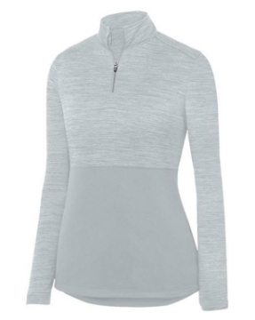 Augusta Sportswear - Women's Shadow Tonal Heather Quarter-Zip Pullover - 2909