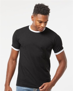 Tultex - Fine Jersey Ringer T-Shirt - 246