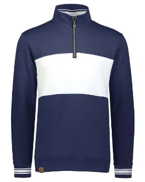 Navy Heather/ White