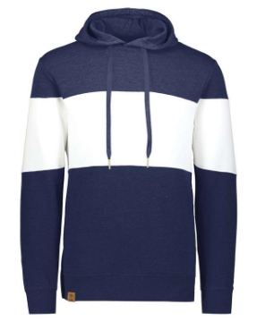 Navy Heather/ White