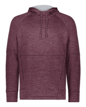 Maroon Heather/ Silver