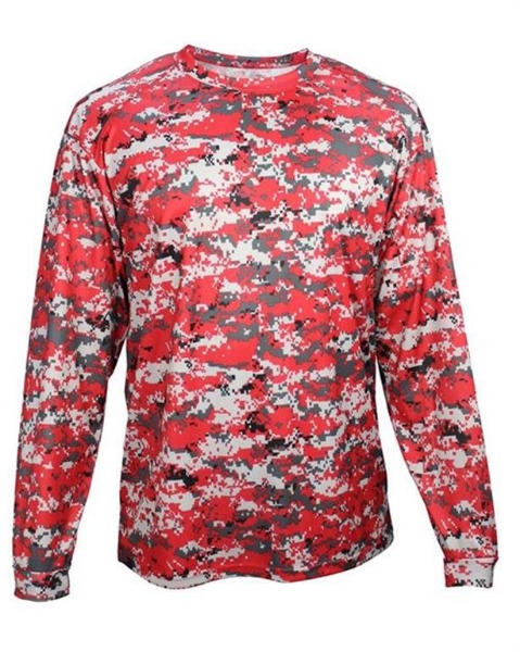 Badger - Youth Digital Camo Long Sleeve T-Shirt - 2184