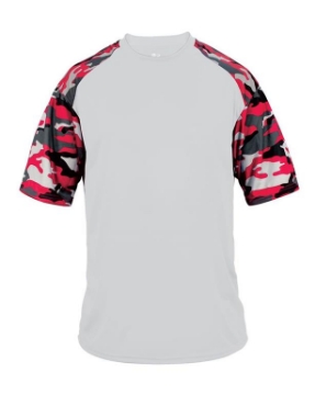 White/ Red Camo