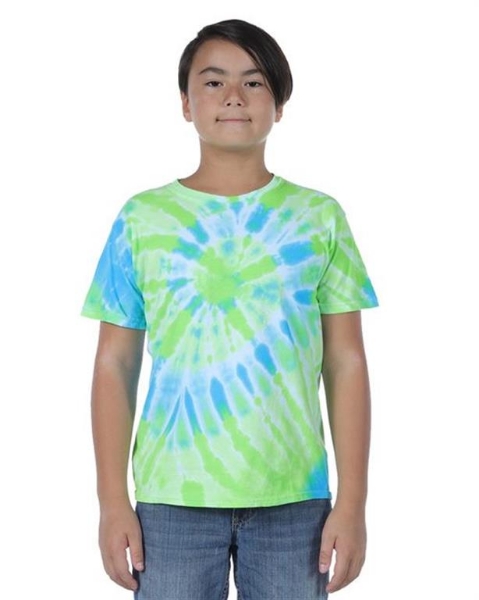 Dyenomite - Youth Typhoon Tie-Dyed T-Shirt - 20BTY