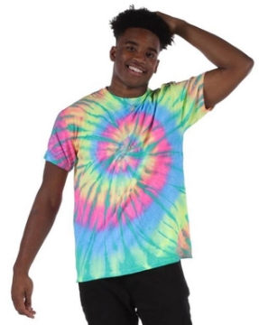 Dyenomite - Neon Rush Tie-Dyed T-Shirt - 200NR