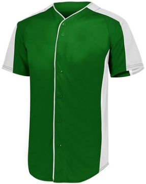 Augusta Sportswear - Full Button Baseball Jersey - 1655