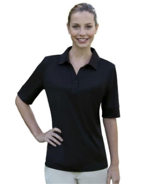 IZOD - Women's Solid Jersey Polo - 13Z0117