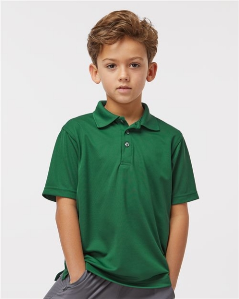 Paragon - Youth Saratoga Performance Mini Mesh Polo - 108Y