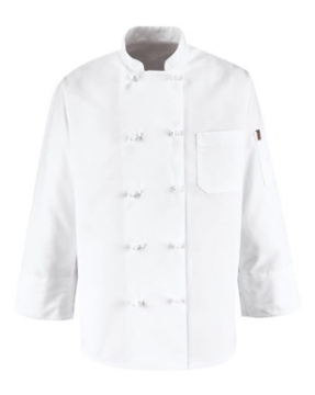 Chef Designs - Ten Knot Button Chef Coat - 0421