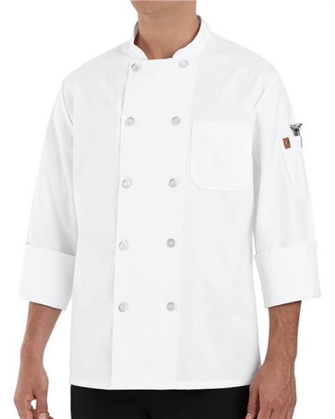 Chef Designs - Ten Pearl Button Chef Coat - 0415