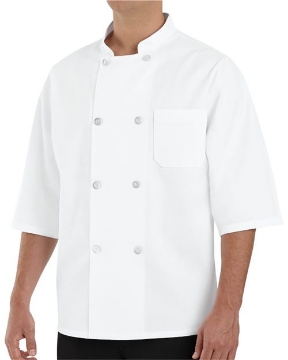 Chef Designs - Half Sleeve Chef Coat - 0404