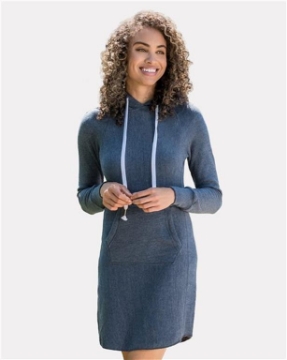 MV Sport - Women's Suzie Hooded Sweatshirt Dress - W2340