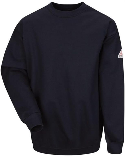 Bulwark - Pullover Crewneck Sweatshirt - Cotton/Spandex Blend - Tall Sizes - SEC2T