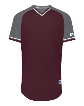 Maroon/ Steel/ White