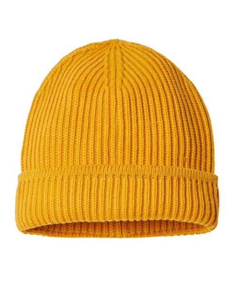 Atlantis Headwear - Sustainable Finish Edge Cuffed Beanie - MAPLE