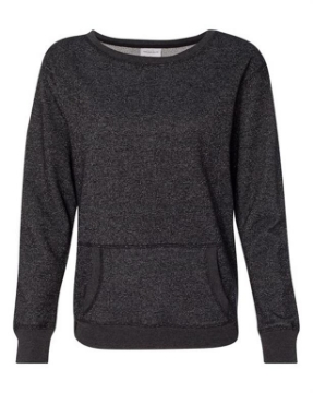 J. America - Women’s Glitter French Terry Sweatshirt - 8867